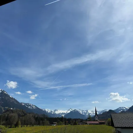 Ferienwohnung Haus Anna Fischen im Allgäu Exterior foto